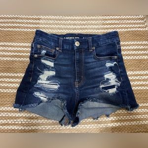 American Eagle - Curvy High Rise Shortie - Size 4